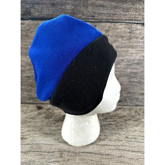 Outdoor Research Wind Stopper Gore Fleece Hat Size Medium Blue Black Beanie - Picture 3 of 7